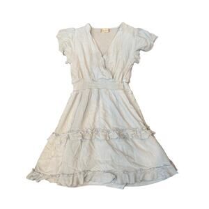 Altar’d State blue ruffle dress